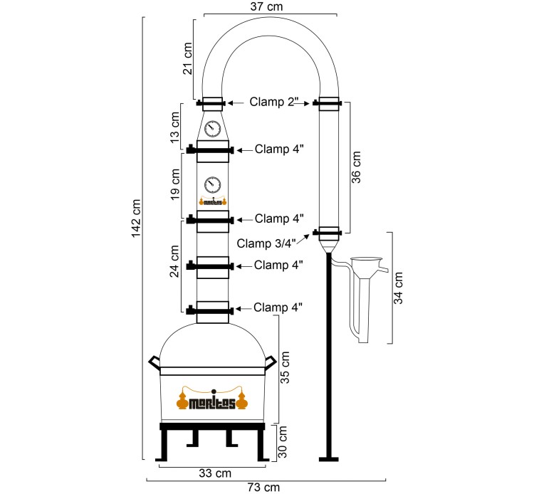 Modular Alembic 20 L RECTIFIER GAS