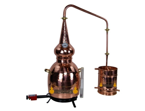 Alambicco whisky 50 litri COMPLETO GAS