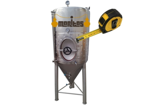 Fermentador con Camisa de Frío 100 litros