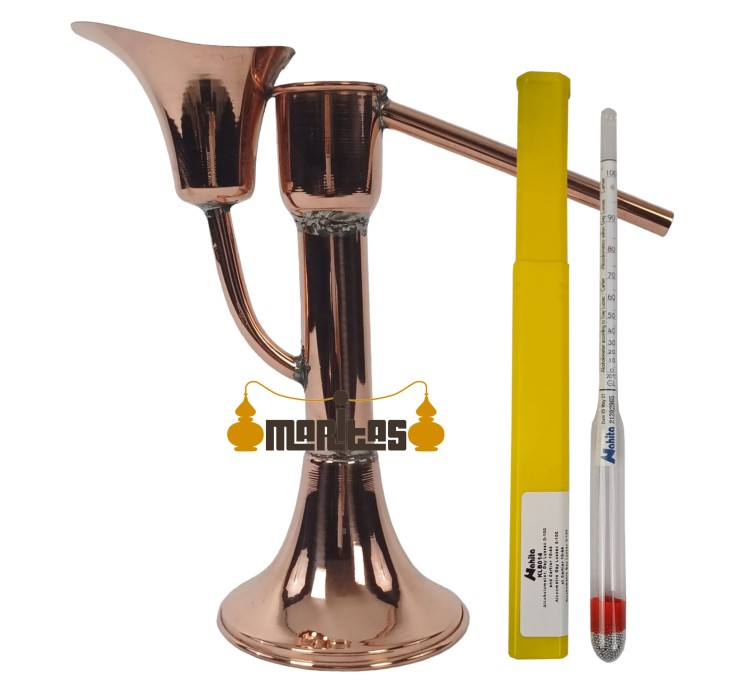 Large Alcoholmeter Support + Alcoholmeter Two Scales