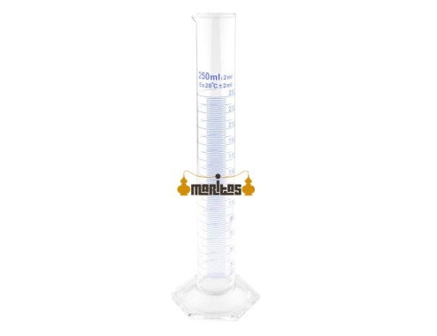 Provetta di vetro 250 ml